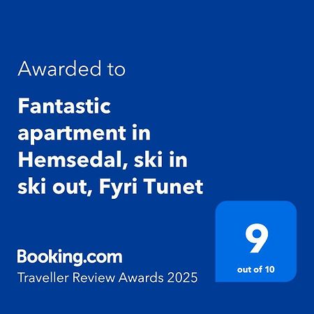 Fantastic Apartment In Hemsedal, Ski In Ski Out, Fyri Tunet Dış mekan fotoğraf