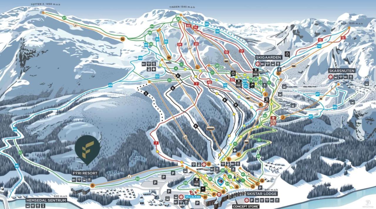 Fantastic Apartment In Hemsedal, Ski In Ski Out, Fyri Tunet Dış mekan fotoğraf